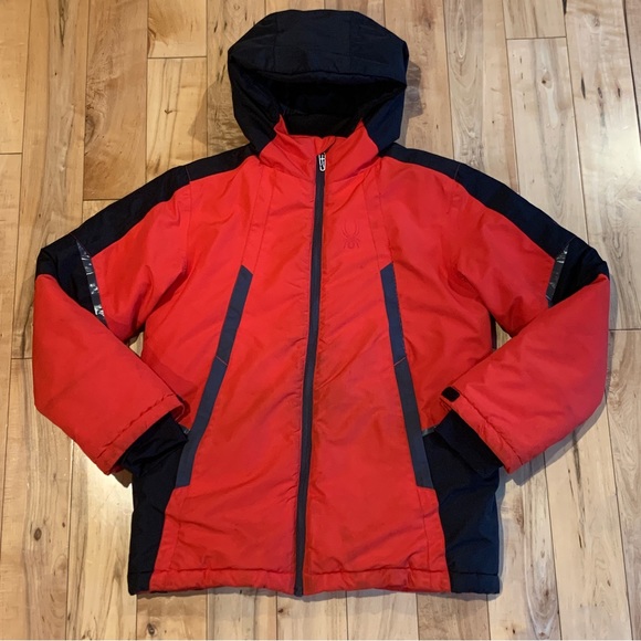 Spyder Jackets & Coats Spyder Youth Boys Size Medium 12 Red Winter